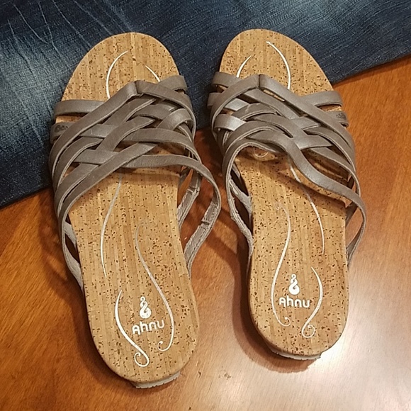 ahnu cork sandals